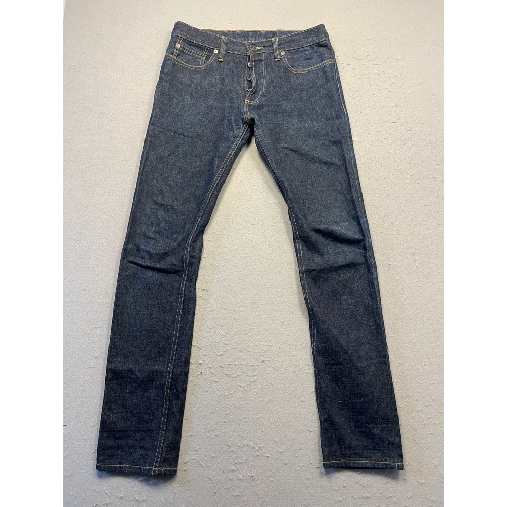3sixteen ST-100xk Kibata 14oz Unsanforized Denim Indigo Blue Size W34 Mens